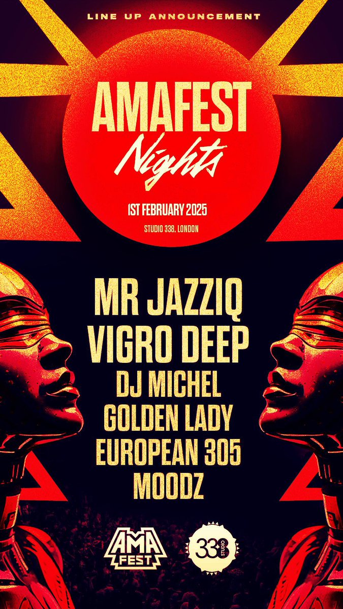djmichel_sa's tweet photo. London !!! This Saturday 1st February  I’m back for another sold out 🥂 get your tickets now @amafestuk @studio338 see y’all soon 🤍 https://t.co/H3yFDVxjkv