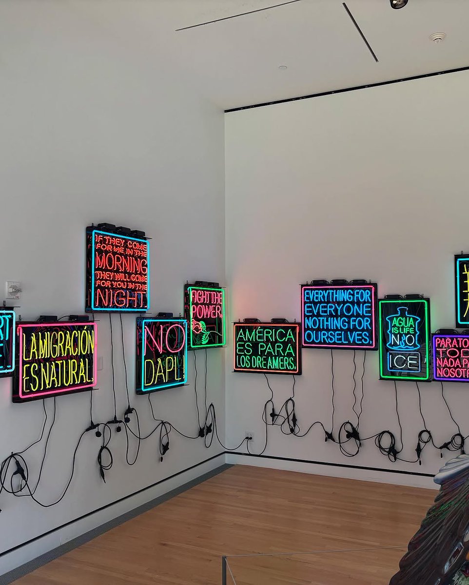 Artist highlight ✨ Patrick Martinez is a visual artist whose work has been exhibited across the globe. Once part of “We the People: The Radical Notion of Democracy” and “Entre/Between”, these works amplify voices often overlooked and foster community solidarity. 💙