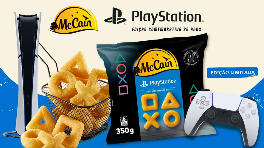 brains9's tweet photo. McCain transforma botões do PlayStation em batatas fritas https://t.co/pZBieipEE7 #McCain #PlayStation #Gaming #BatatasFritas https://t.co/Ttc969FdCt