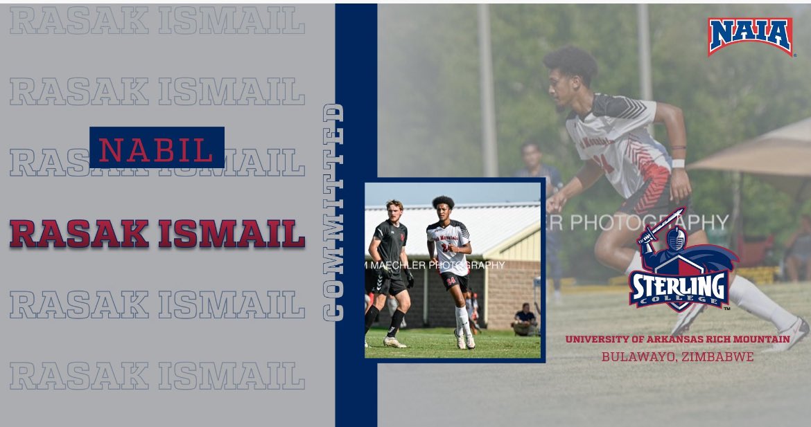 🚨Commitment🚨We are excited for Nabil to join our program next fall! Welcome to Sterling!!! #SwordsUp ⚔️⚽️