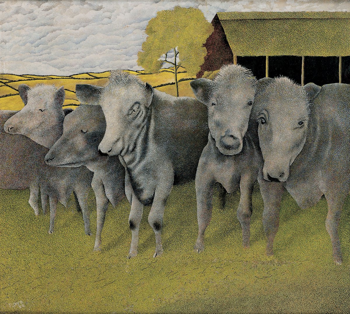 sammlungzander's tweet photo. From the collection: James Lloyd (1905 – 1974)
#jameslloyd #zandercollection #sammlungzander #art #dog #calve #foal #cologne https://t.co/thXpn9XZy6