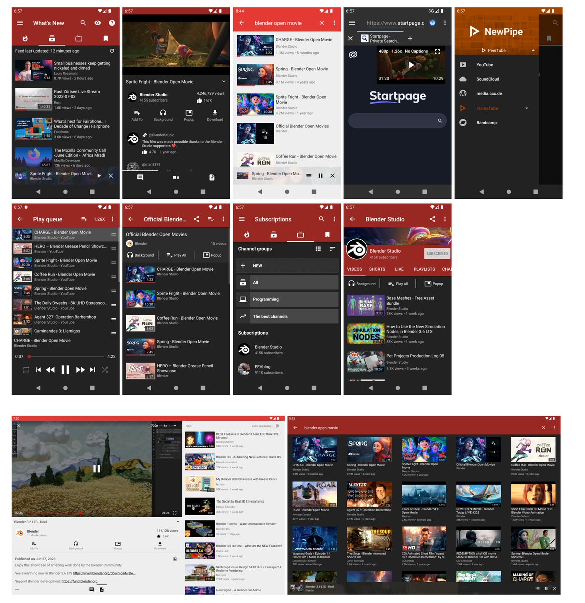 一款轻量级的YouTube 第三方客户端：NewPipe。 对国内设备非常友好，不需要安装Google 服务框架也能使用，而且无需登录YouTube  账号。 GitHub：https://t.co/HpAUKF8kus 功能非常多媲美官方客户端，在国内有需要
