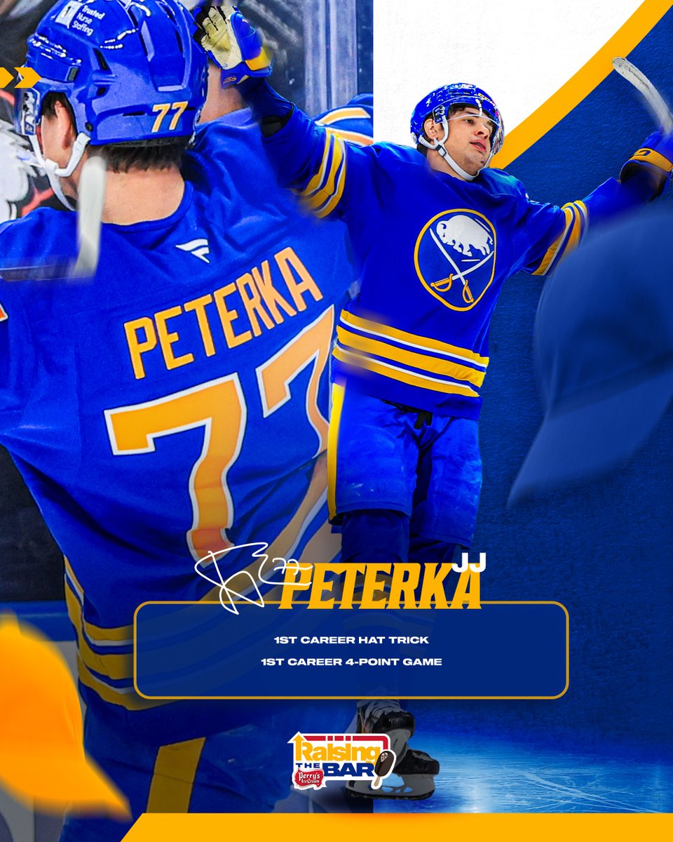 Buffalo Sabres (@buffalosabres) on Twitter photo Last night's game was one to remember for both Tage Thompson and JJ Peterka. 🔥
#LetsGoBuffalo | <a href="/perrysicecream/">Perry's Ice Cream</a> Last night's game was one to remember for both Tage Thompson and JJ Peterka. 🔥
#LetsGoBuffalo | <a href="/perrysicecream/">Perry's Ice Cream</a>