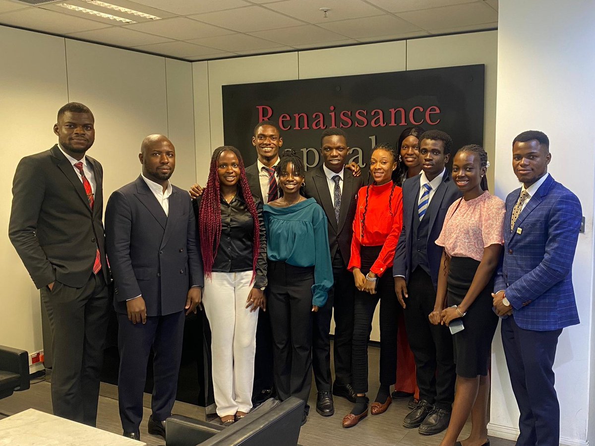 sfcunibadan's tweet image. Recently, members of SFC had the privilege of visiting Renaissance Capital Africa. This visit provided us with a deep dive into the workings of the firm.

We are grateful to the team for hosting us and anticipate future opportunities to collaborate.✨
#sfcui #renaissancecapital