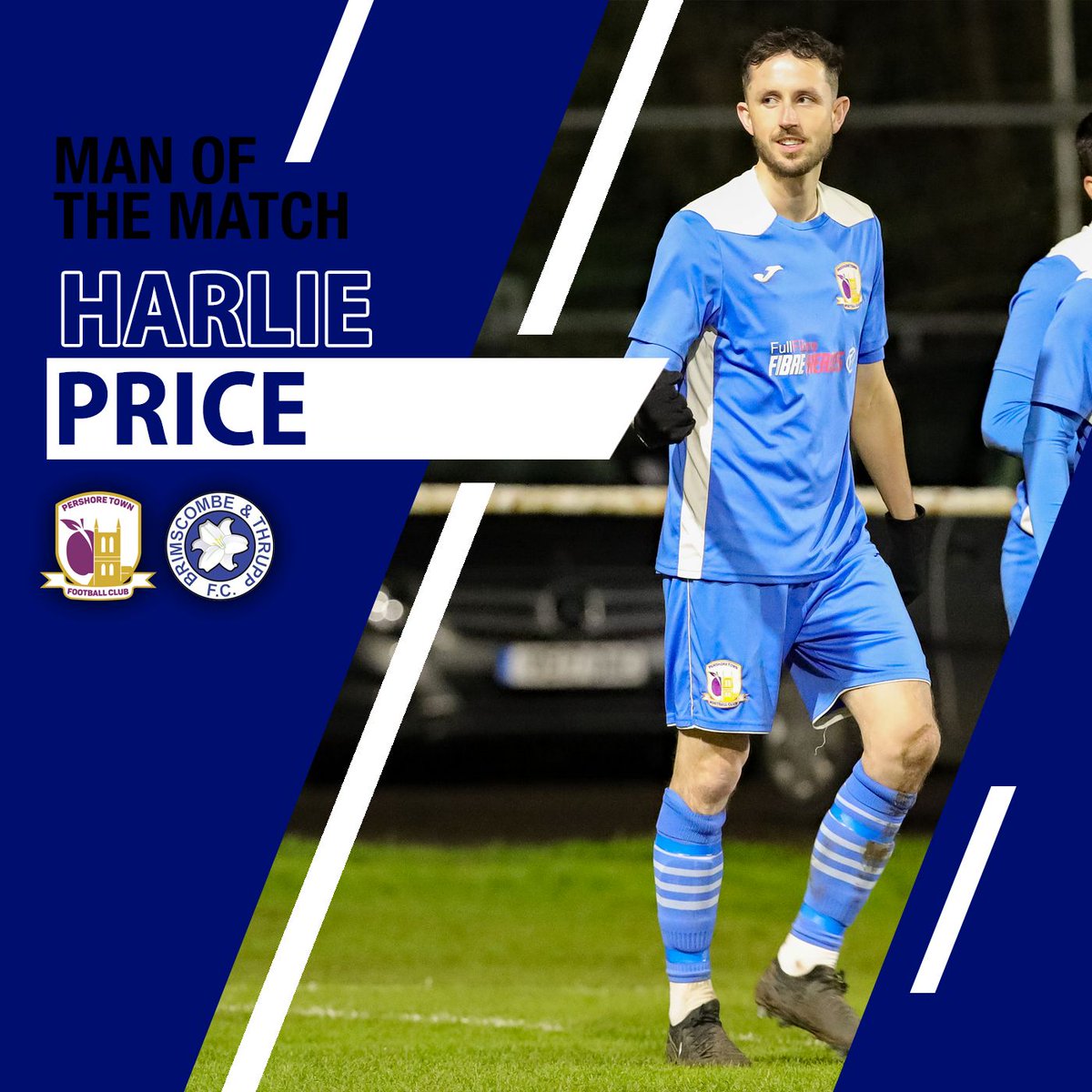 Pershore Town FC (@ptfc88) on Twitter photo MAN OF THE MATCH | Against his former team, Harlie Price picked up the man of the match vote following The Plums' 8 - 0 win over <a href="/BTFCTheMeadow/">Brimscombe & Thrupp FC</a>. Three goals in twenty five second half minutes for Price as he edges towards double figures for the season. MAN OF THE MATCH | Against his former team, Harlie Price picked up the man of the match vote following The Plums' 8 - 0 win over <a href="/BTFCTheMeadow/">Brimscombe & Thrupp FC</a>. Three goals in twenty five second half minutes for Price as he edges towards double figures for the season.
