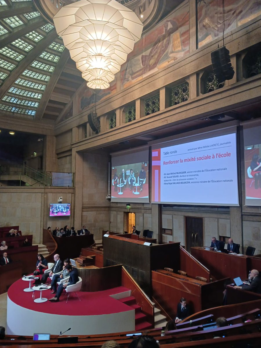 Morgane Verviers (@morganeverviers) on Twitter photo Hier après-midi, j'étais au Conseil Economique, Social et Environnemental à l'invitation du groupe <a href="/unsa_cese/">Groupe UNSA au CESE</a> pour une table ronde sur la #mixité sociale à l'Ecole avec <a href="/najatvb/">Najat Vallaud-Belkacem</a> et <a href="/jmblanquer/">Jean-Michel Blanquer</a>
Ce sujet doit revenir sur le devant de la scène éducative !
#cese <a href="/UNSA_officiel/">UNSA</a> Hier après-midi, j'étais au Conseil Economique, Social et Environnemental à l'invitation du groupe <a href="/unsa_cese/">Groupe UNSA au CESE</a> pour une table ronde sur la #mixité sociale à l'Ecole avec <a href="/najatvb/">Najat Vallaud-Belkacem</a> et <a href="/jmblanquer/">Jean-Michel Blanquer</a>
Ce sujet doit revenir sur le devant de la scène éducative !
#cese <a href="/UNSA_officiel/">UNSA</a>