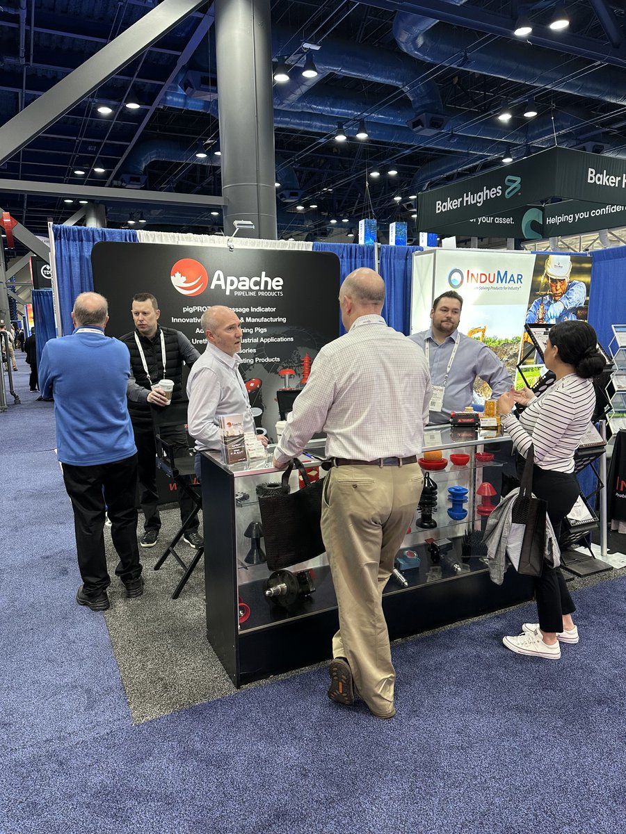 apachepipeline's tweet image. The team has been hard at work down in Houston for the 2025 PPIM Conference!
If you're in the area, be sure to drop by booth 714!
#ApachePipelineProducts #PipelinePigging