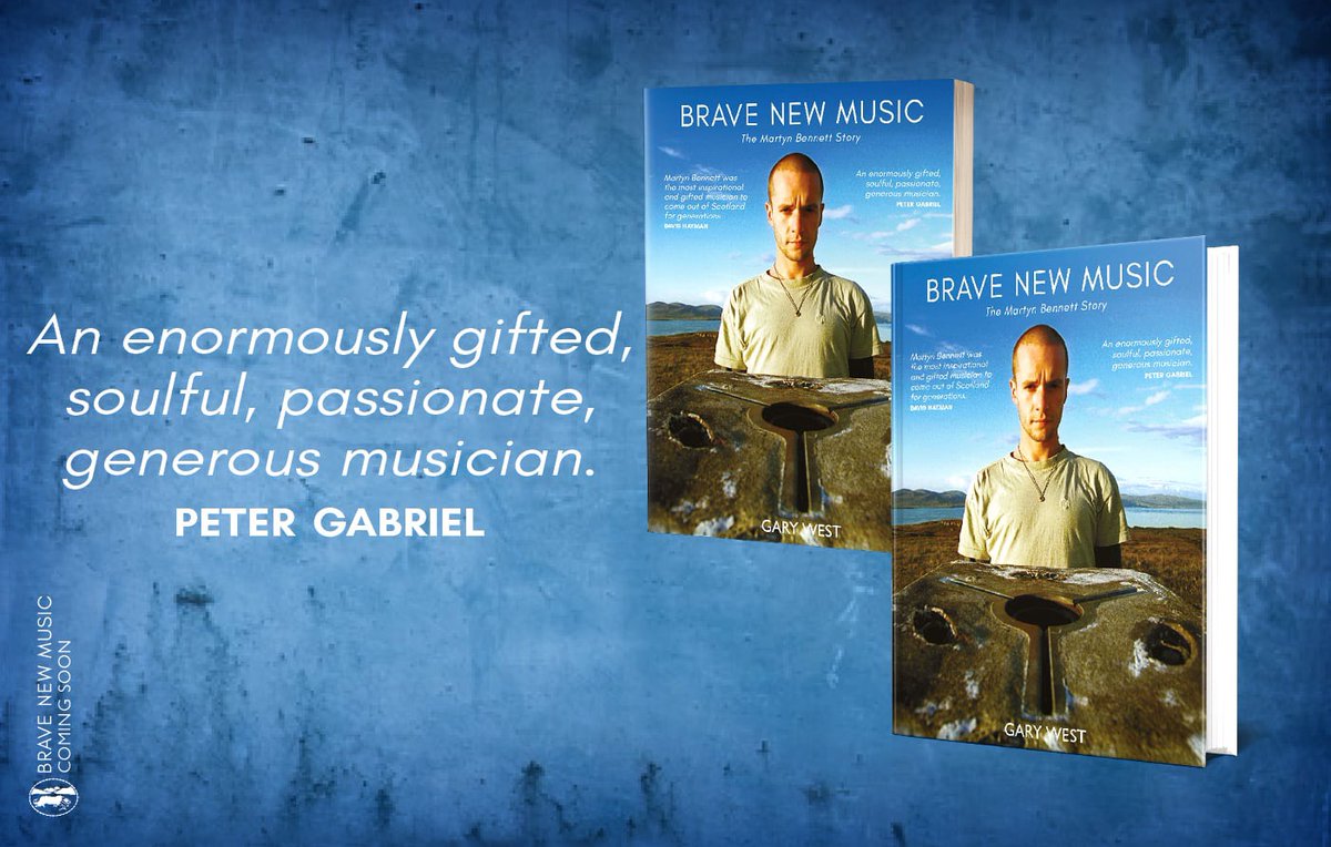 Lesley Riddoch (@lesleyriddoch) on Twitter photo Brave New Music is new Martyn Bennett biog - piper composer & producer who died 20 yrs ago today after releasing Grit. Friends like BJ Stewart & Greg Lawson have worked tirelessly to keep his life & work alive with <a href="/GritOrchestra/">GritOrchestra</a> & now this beautiful book. luath.co.uk/products/brave… Brave New Music is new Martyn Bennett biog - piper composer & producer who died 20 yrs ago today after releasing Grit. Friends like BJ Stewart & Greg Lawson have worked tirelessly to keep his life & work alive with <a href="/GritOrchestra/">GritOrchestra</a> & now this beautiful book. luath.co.uk/products/brave…