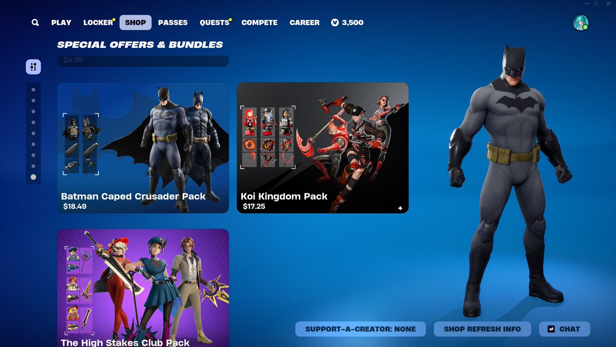 BATMAN PACK RETURNS AFTER 444 DAYS 🔥

Use Code "HYPEX" If you'd like to support me ❤️ #EpicPartner