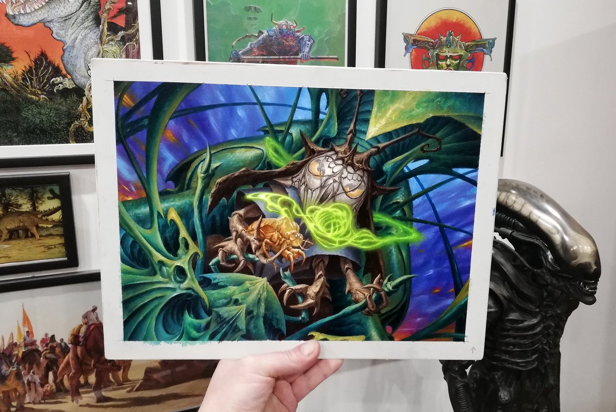 Vorthos Mike (@vorthosmike) on Twitter photo ending tonight in Magic art auction:
Molt Tender by <a href="/filipburburan/">Filip Burburan</a>
Oil on board, 13” x 9” (33cm x 22.8cm)
ends tonight at 10pm eastern time:
mtgart.auction/molttender
#mtgartmarket #mtgdft ending tonight in Magic art auction:
Molt Tender by <a href="/filipburburan/">Filip Burburan</a>
Oil on board, 13” x 9” (33cm x 22.8cm)
ends tonight at 10pm eastern time:
mtgart.auction/molttender
#mtgartmarket #mtgdft