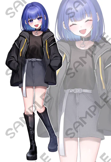 【お仕事報告】この度、あいねこ様のキャラクターデザイン・立ち絵を担当いたしました!よろしくお願いいたします 
