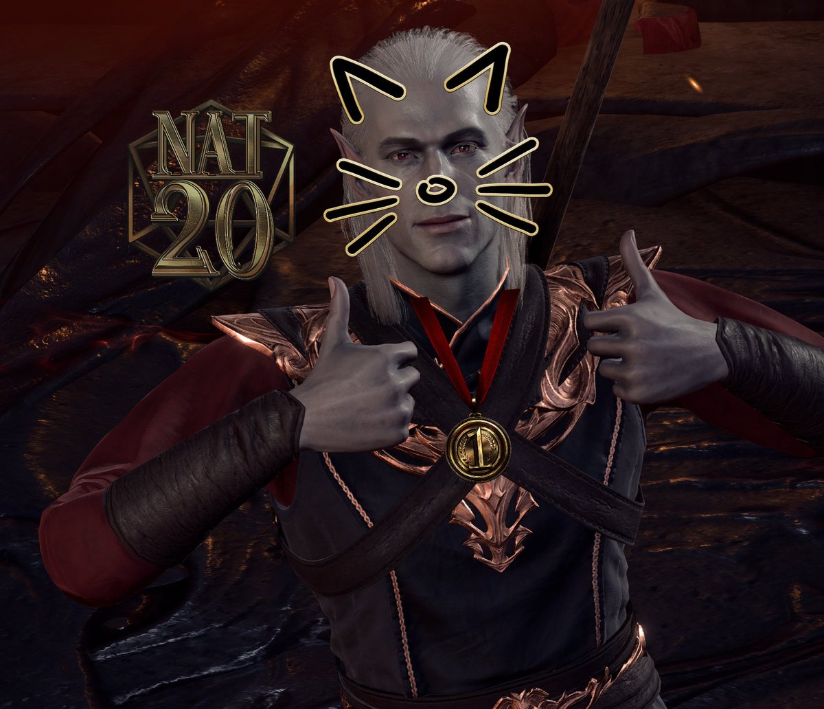 lulu_croissant's tweet photo. Thanks for the PS5 patch 8 stress test @larianstudios. I had fun. Sometimes it freezes though and that cursed Gale emoji was stuck on my screen 😭🤣 #bg3 #BaldursGate3 #nere https://t.co/E8BnhXpyJJ