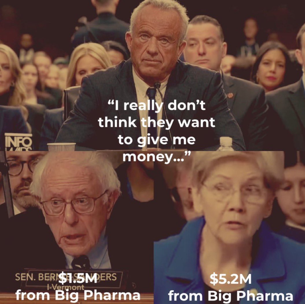<a href="/BGatesIsaPyscho/">Concerned Citizen</a> <a href="/SenWarren/">Elizabeth Warren</a> worried about big pharma money…