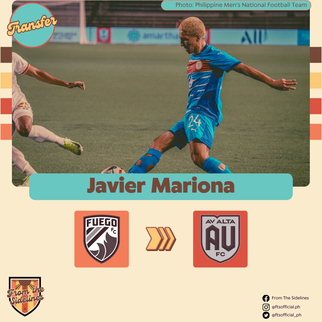 ftsofficial_ph's tweet photo. #Transfer: PMNFT winger Javier Mariona (20) transfers to USL League One side AV Alta FC after a year with Central Valley Fuego.

Mariona has played 20 times for CV Fuego last year and scoring three goals. He will now join AV Alta's debut season. #JavierMariona #AVAltaFC https://t.co/fq8lwHcPUf