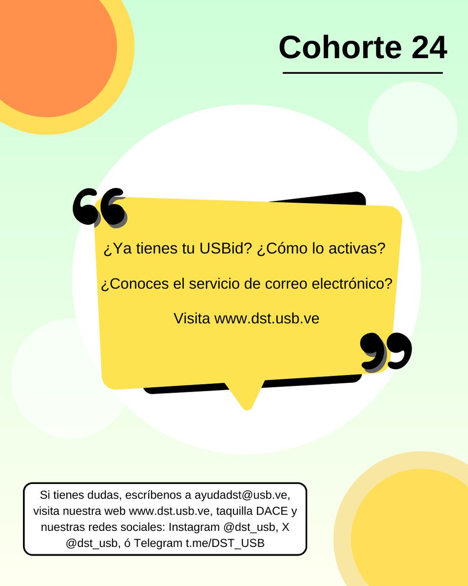 ServiciosTelemáticos (@dst_usb) on Twitter photo 