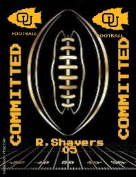 Randyshaversjr1's tweet photo. Just committed to the O. Thank you God for my Dad, Bonus Dad, Coaches, Mom, bonus Mom, my brothers and my sisters. https://t.co/98VmZLFxQ7