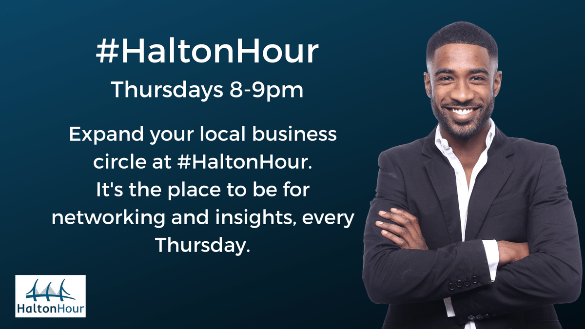 🚀 Boost your business with local connections at #HaltonHour. It's your weekly dose of networking magic.
See you there!