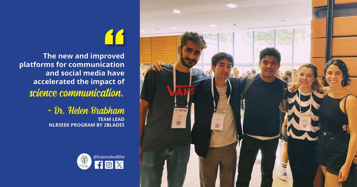 Science and She tweet media