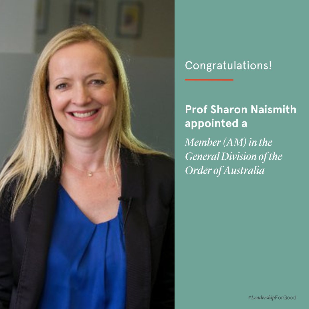 Sydney Science (@sydney_science) on Twitter photo Congratulations to <a href="/Prof_Naismith/">Sharon Naismith, AM, FASSA</a> who has been recognised in the 2025 Australia Day Honours list!
Prof Naismith is honoured for significant service to neuropsychology, particularly dementia, through medical research and clinical practice
<a href="/Sydney_Uni/">University of Sydney</a> <a href="/UsydPsych/">USYD Psychology</a> #LeadershipForGood Congratulations to <a href="/Prof_Naismith/">Sharon Naismith, AM, FASSA</a> who has been recognised in the 2025 Australia Day Honours list!
Prof Naismith is honoured for significant service to neuropsychology, particularly dementia, through medical research and clinical practice
<a href="/Sydney_Uni/">University of Sydney</a> <a href="/UsydPsych/">USYD Psychology</a> #LeadershipForGood