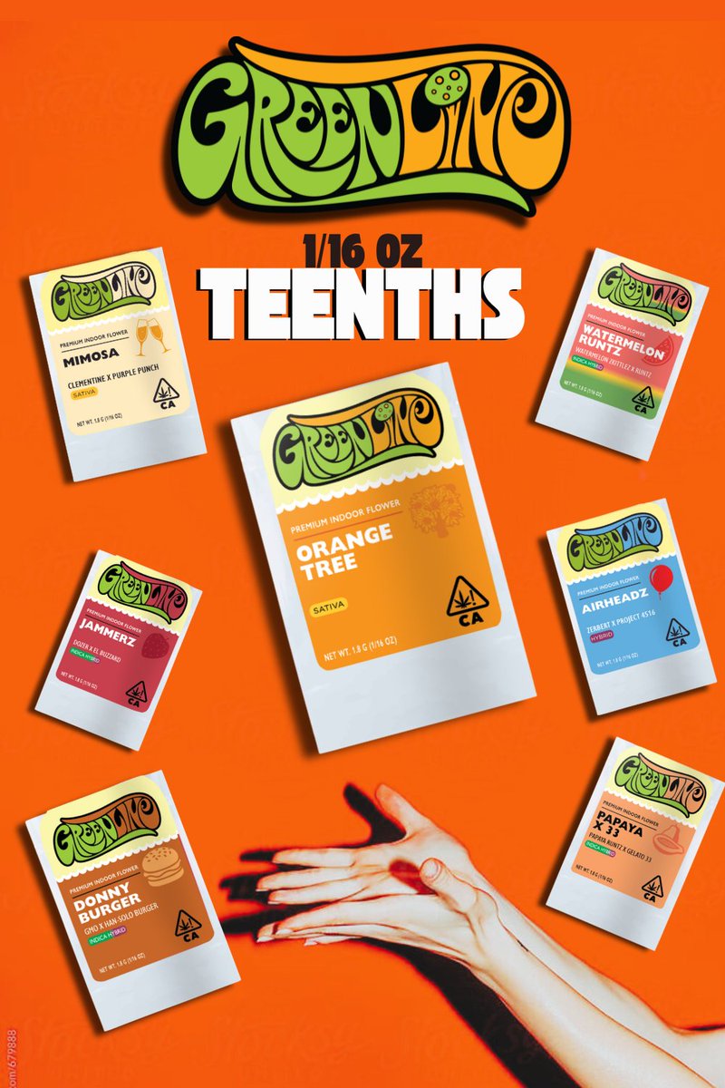 Go_Greenline's tweet photo. Big things come in small packages—especially when it comes to our 1.8g, 1/16th Oz packs affectionately known as "Teenths". 
At 1.8 grams, they offer more bang for your buck than a standard 1 gram, making them a no-brainer for both shops and customers. https://t.co/49wv4m3wTz
