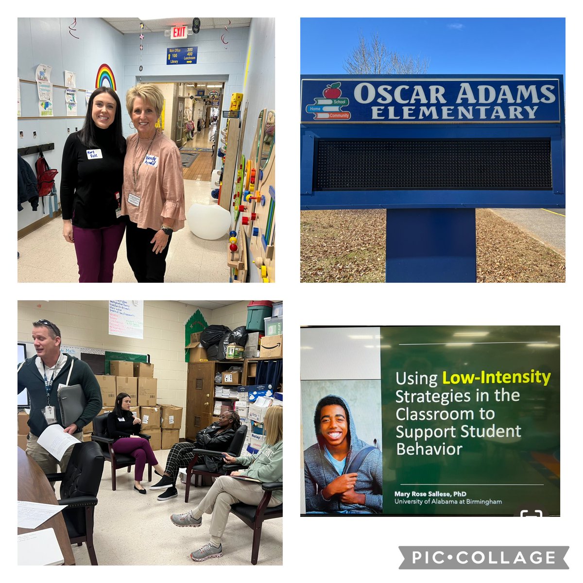 Wendy Arnold (@wendyarnold) on Twitter photo Today we were in Gadsden at Oscar Adams Elementary. Dr. Mary Rose Sallese shared great strategies to enhance student behavior. Awesome PD! <a href="/AlabamaMTSS/">AlabamaMTSS</a> <a href="/ALSDEOSI/">ALSDE Office of School Improvement</a> <a href="/gcstitans/">Gadsden City Schools</a> <a href="/mjshields/">Dr. Melissa Shields, NBCT</a> <a href="/osiguy2020/">Joseph Garner</a> <a href="/SeanJStevens/">Sean J. Stevens</a><a href="/AndreaWa1ker/">Andrea M. Walker</a> Today we were in Gadsden at Oscar Adams Elementary. Dr. Mary Rose Sallese shared great strategies to enhance student behavior. Awesome PD! <a href="/AlabamaMTSS/">AlabamaMTSS</a> <a href="/ALSDEOSI/">ALSDE Office of School Improvement</a> <a href="/gcstitans/">Gadsden City Schools</a> <a href="/mjshields/">Dr. Melissa Shields, NBCT</a> <a href="/osiguy2020/">Joseph Garner</a> <a href="/SeanJStevens/">Sean J. Stevens</a><a href="/AndreaWa1ker/">Andrea M. Walker</a>