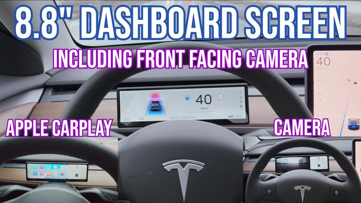 TechPlover's tweet image. You want a front bumper camera on your @Tesla as the new Tesla Model Y has?
I have you covered 🤓
#TeslaModel3 #FrontBumperCamera 

youtu.be/nabRlqgfjmY