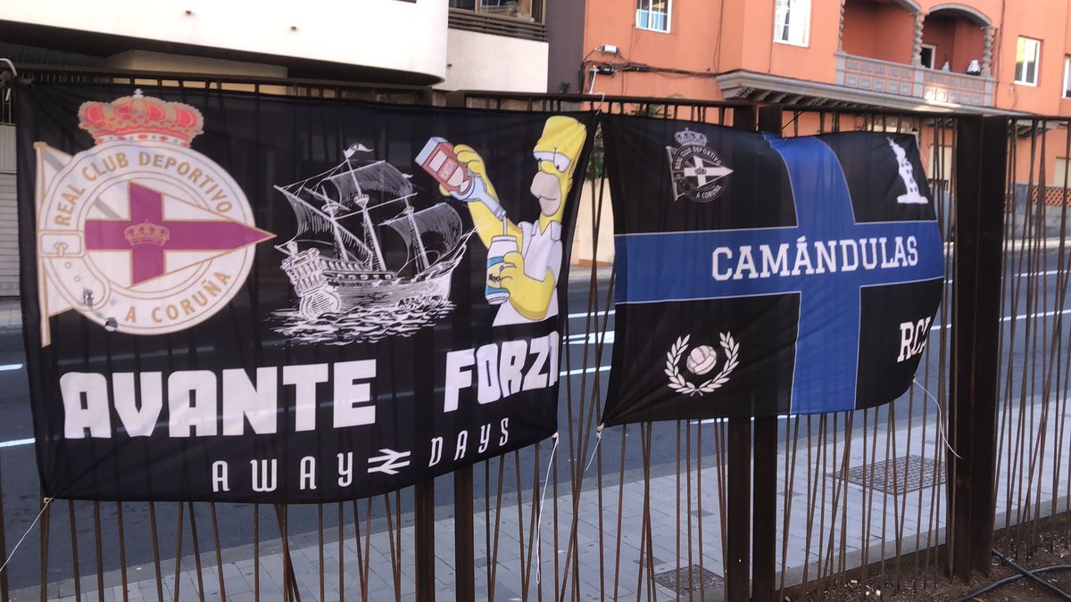 1 mes despois do aprazamento… AVANTE FORZA estivo presente de novo na isla. Un punto que sabe a moi pouco, pero, outro dia máis no que a victoria conseguiuse nos bares. #AvanteOnTour #AwayDays <a href="/fpdeportivistas/">Federación de Peñas Deportivistas🍍</a> <a href="/RCDeportivo/">RC Deportivo</a> 

GANEN EN EIBAR.