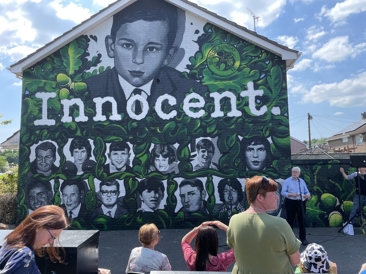 OrfhlaithBegley's tweet photo. Remembering the 14 men in Derry murdered on Bloody Sunday 53 years ago today. RIP https://t.co/VA5VFWI9GD