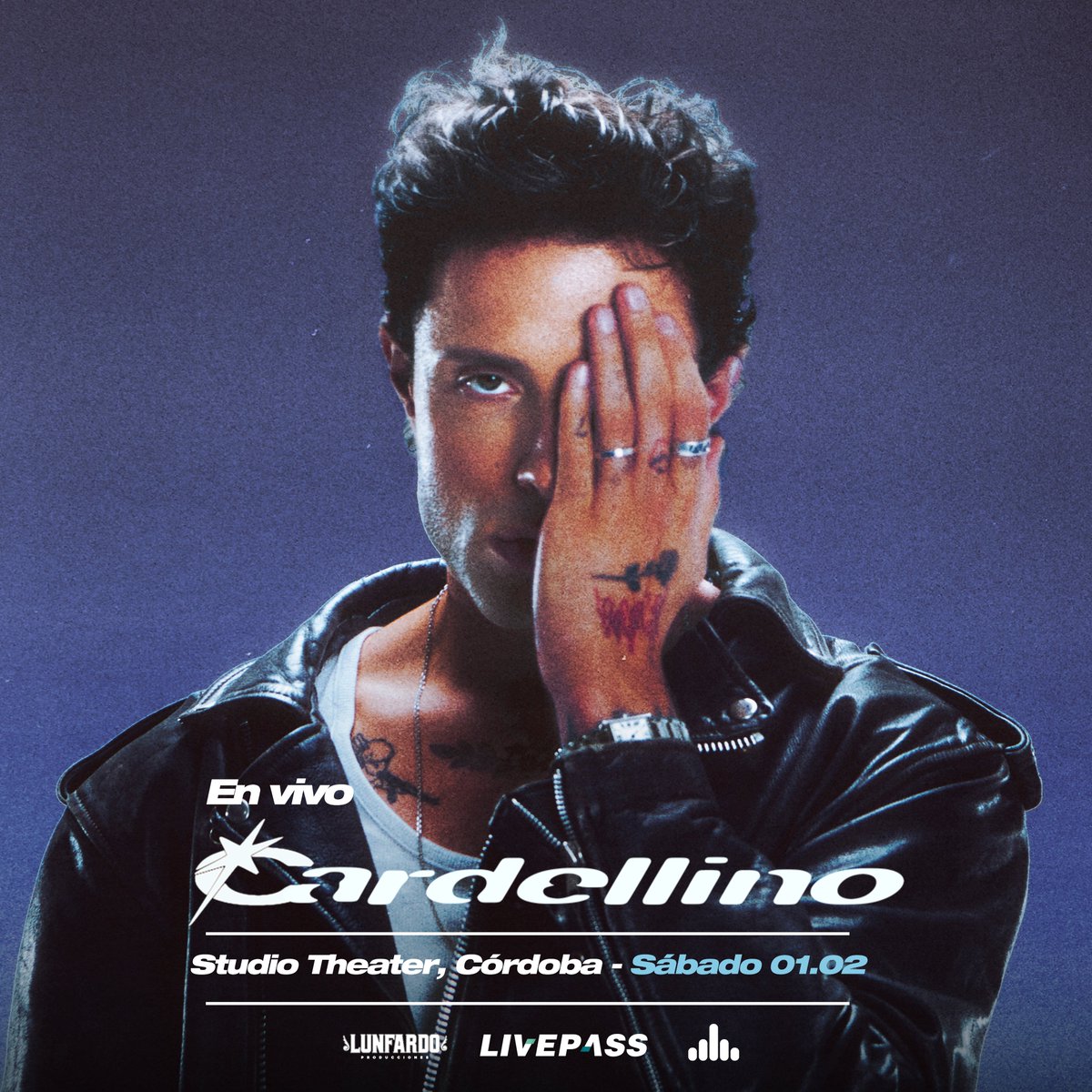 El 1 de Febrero a las 19 hrs.
Se presenta CARDELLINO 

livepass.com.ar/events/cardell…