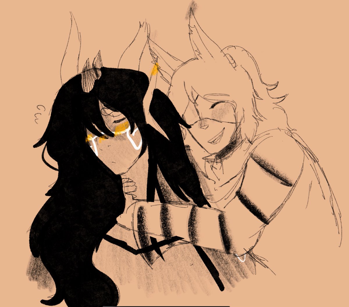 BlueGumballMf's tweet photo. Naz x oc doodles!!!

#wakfu #wakfuoc https://t.co/epkFwdryUu