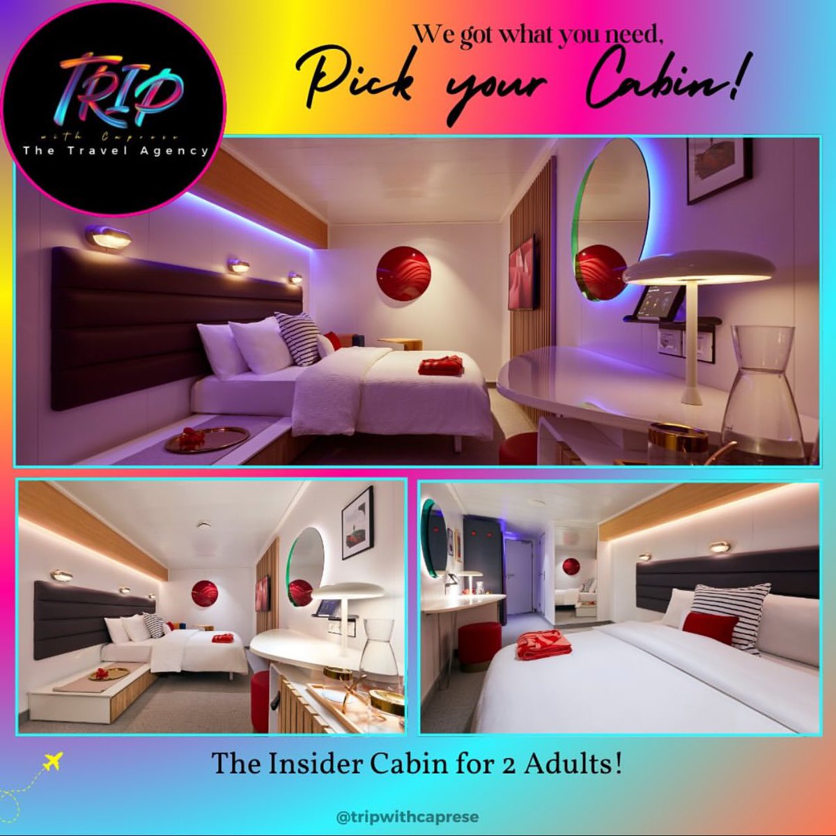 CapreseAliaaa's tweet photo. June 20-25 ☀️ Join us on this Adults-Only get away! 🇩🇴 Guaranteed to have a good time! Inquire today ✨ https://t.co/B7HWHxHoR9