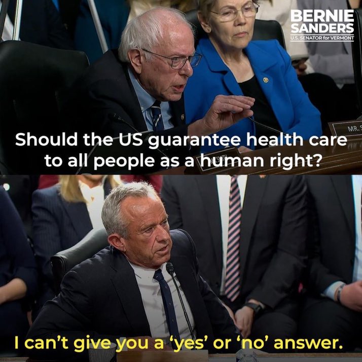 How do you make America healthy again without universal heathcare. What a total con artist.