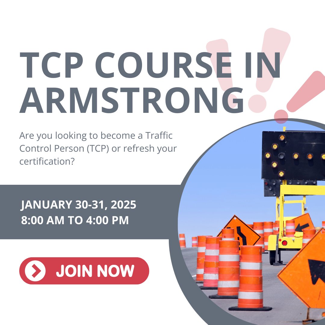 BCCSABeSafe's tweet image. 🚧 TCP Course in Armstrong! 🚧

📅 January 30-31, 2025
8:00 AM – 4:00 PM (2-day course)
💲$294.00 (incl. tax)
📍 Armstrong Seniors Activity Center
🔗 Register now: bit.ly/4aBzBS8 

#BCCSA #TrafficControl #TCPTraining #WorkSafeBC #ConstructionSafety #SafetyFirst