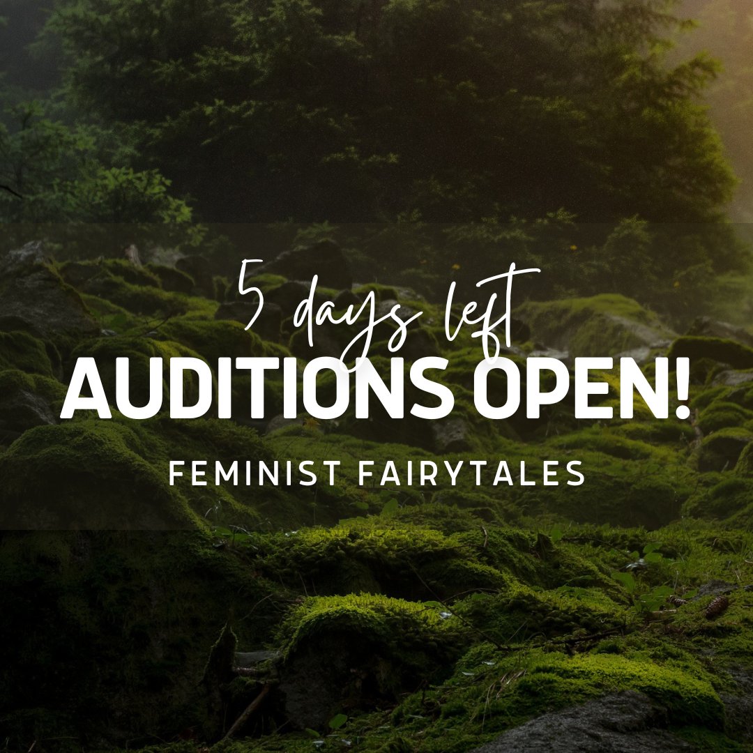 Just a few days left to submit!

INDIE CASTING CALL- VOICE OVER:

Feminist Fairytales audio drama podcast is looking for voice-over artists to participate in the first four tales in our third season!

Link to Audition Form and Character Info: forms.gle/AmAFSZRUoKocb8…