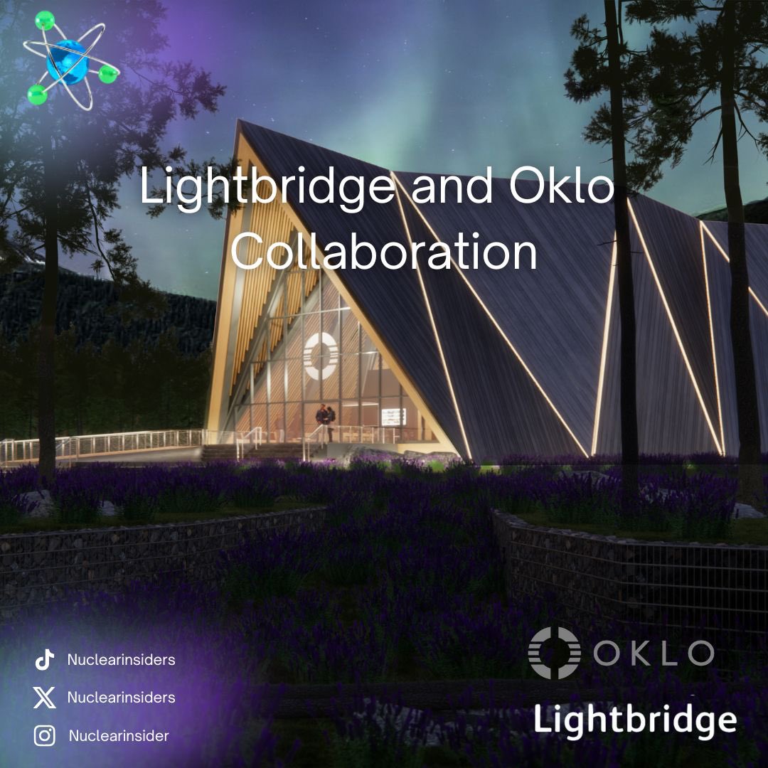 NuclearInsiders's tweet photo. #lightbridge and #oklo are collaborating!!
This is super exciting news! ⚡️🌱😄
#nuclearenergy #nuclearpower #power #energy #climate #cleanenergy #stockmarketcrash https://t.co/lcDZjBiemM