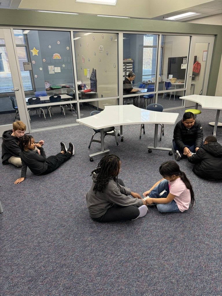 So proud of our Student Lighthouse Team.  These student leaders volunteered their time to support our kinder Red Hawks by leading a shoelace-tying clinic. They are fostering community all while building valuable skills.