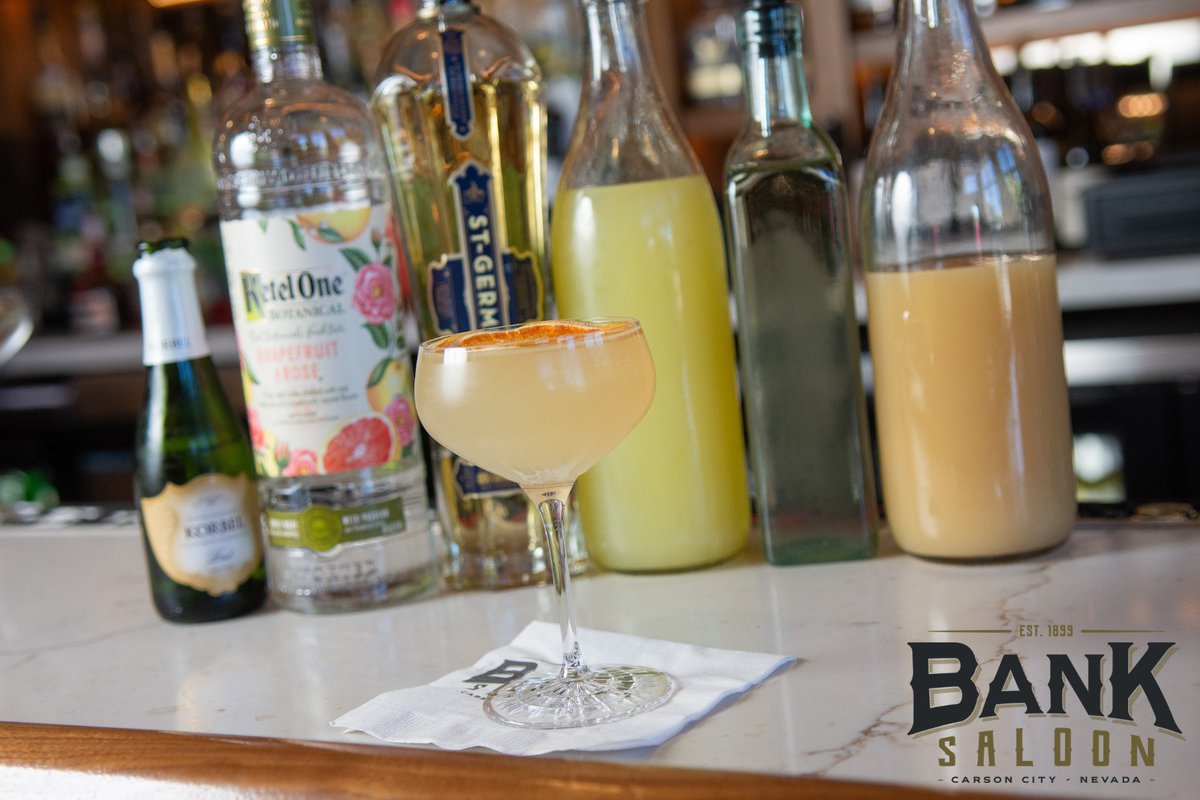 BankSaloonNV's tweet photo. Looking for the perfect spot to catch up with friends? Join us at Bank Saloon and savor our delicious hand-crafted cocktails. Cheers to great times and even better drinks! 🍹✨ #BankSaloon #CraftCocktails #GoodTimes https://t.co/Y5MgzgMZFg