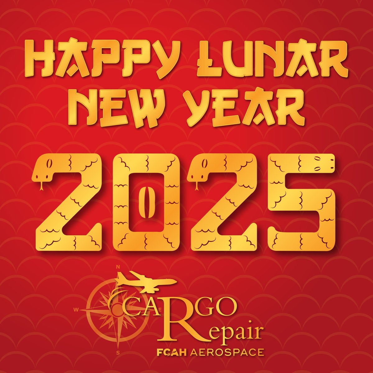 CargoRepair's tweet photo. Happy #LunarNewYear from #CargoRepair!

As we welcome the #YearoftheSnake, we wish you prosperity, joy, and safe travels in 2025. We look forward to strengthening our partnerships and reaching new heights together.
 
Learn more about our services at https://t.co/htsscQsdLO https://t.co/oiQiFudtlI