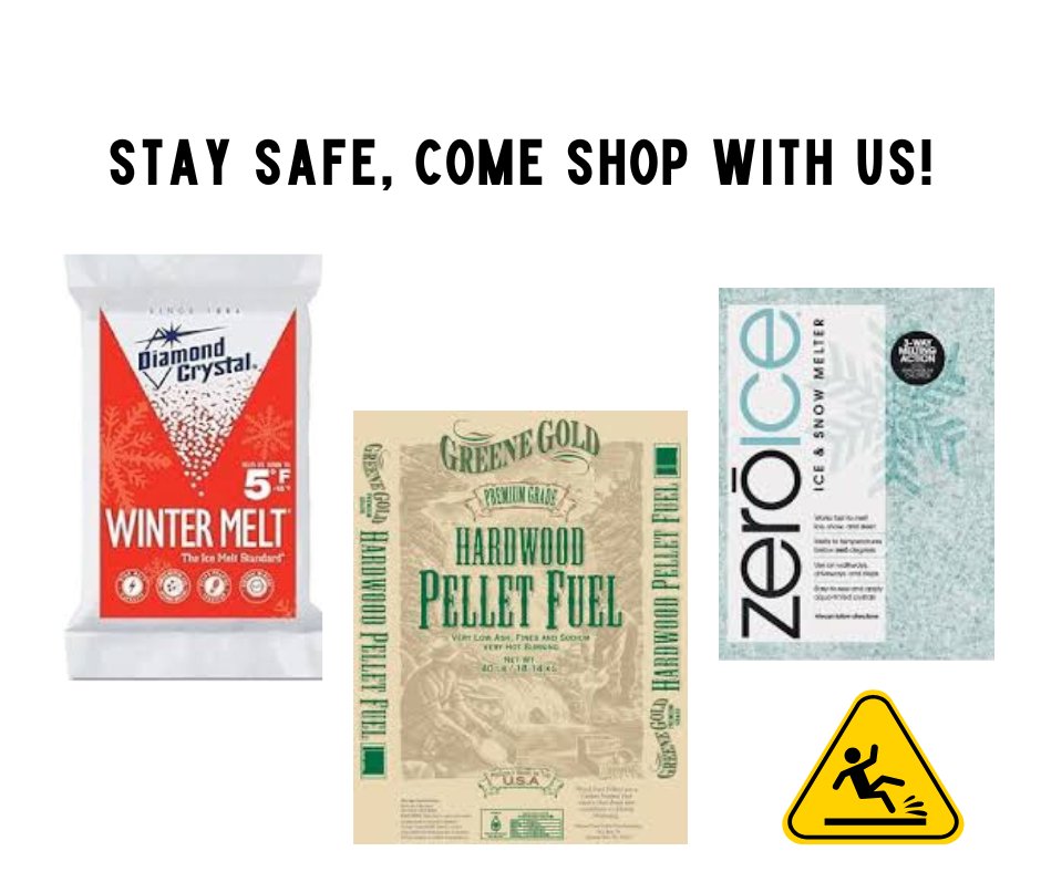 CarpetDepotHome's tweet photo. ❄️ Stay Safe This Winter with Essential Supplies! ❄️

Prepare for the chill with our winter essentials. Whether it's keeping your driveway safe or stocking up on heating fuel, we have what you need to get through the season.
📲 - (814) 239-5865
💻 - https://t.co/AU4HxUInhb https://t.co/lXEqX1xHuW