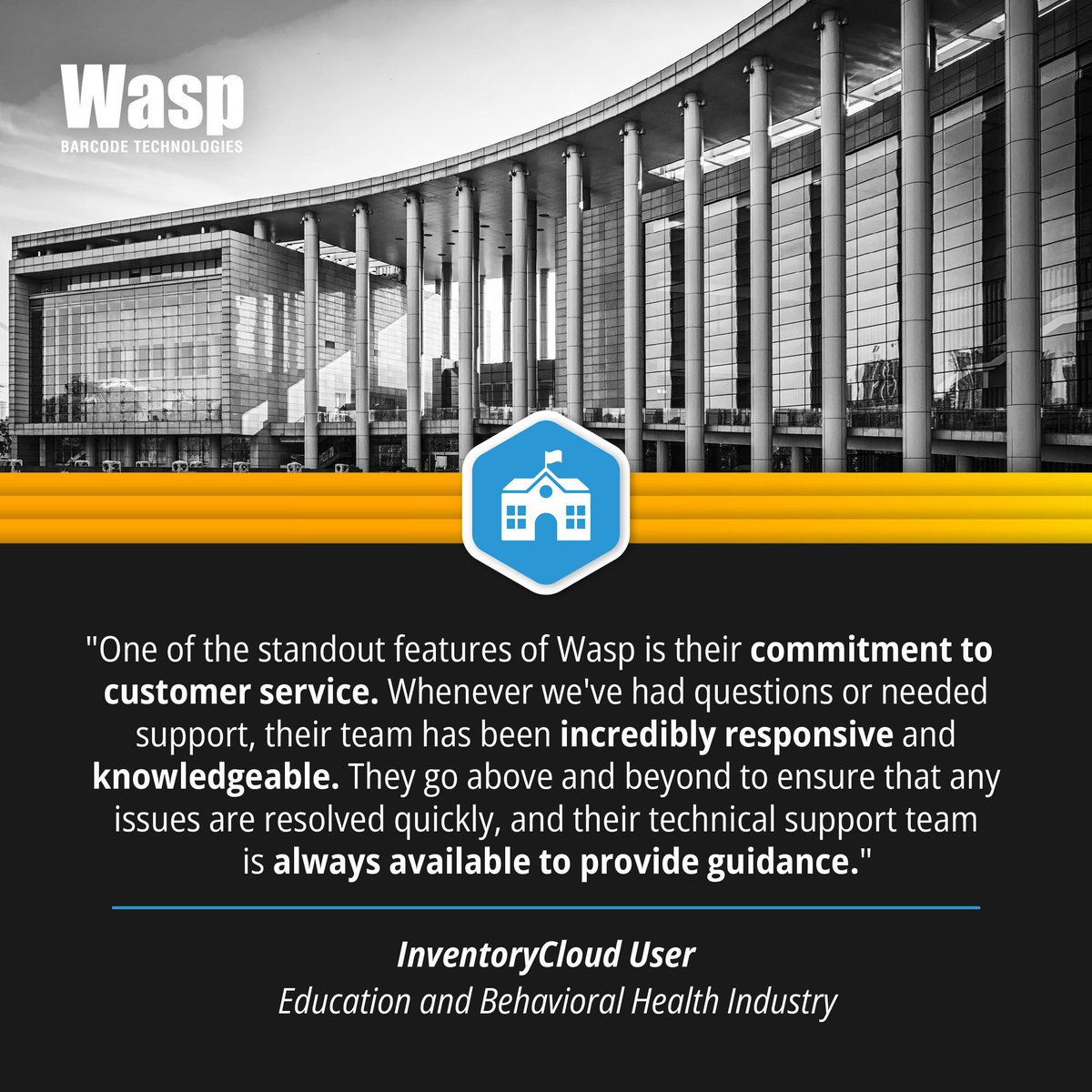 Thank you to this #InventoryCloud user for sharing valuable feedback about their experience with our #TechSupport and #CustomerSuccess teams. hubs.ly/Q034zQpB0