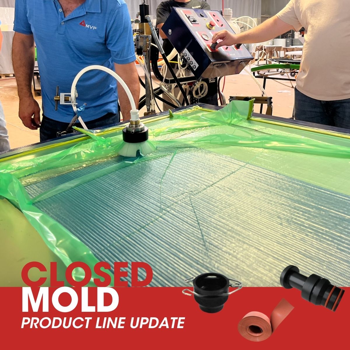 We’ve made some updates to our Closed Mold Accessories lineup! Some items are being discontinued, while others have new and improved replacements. Check out the full details, including replacement part numbers, in the bulletin here 👉 ow.ly/XVMJ50UPOP3