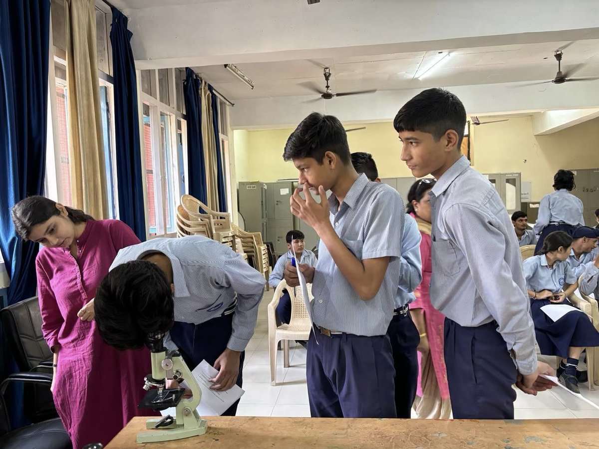 iym_pu's tweet photo. Date: 25 Oct 2024
Igniting Young Minds @OfficialPU

Academic Augmentation in Biology @GMSSS40B

Facilitated by Directorate of School Education, Chandigarh
@SchoolEduChd @HPSBRAR @EduMinOfIndia @PrinSciAdvGoI @PMOIndia @sembi_jk https://t.co/yb0OalcscM