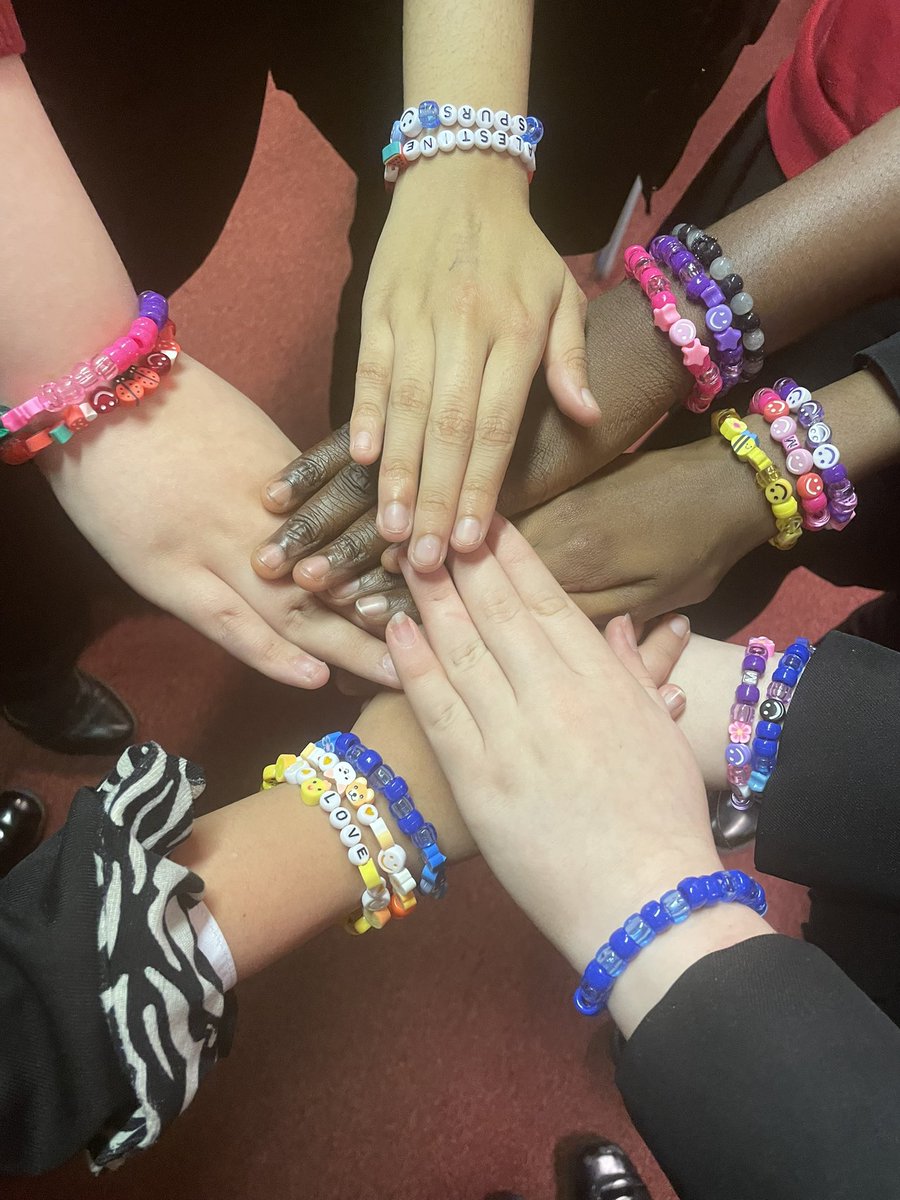 Lovely to see these learners building friendships in craft sessions.