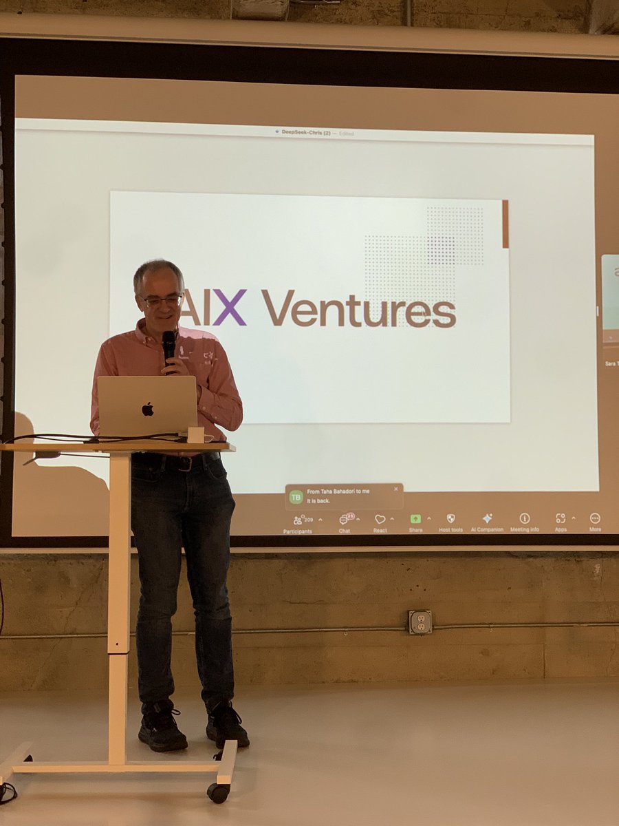 anton (@atroyn) on Twitter photo i am at <a href="/aixventureshq/">AIX Ventures</a> for <a href="/chrmanning/">Christopher Manning</a>ās talk about deepseek r1. letās find out whatās going on. i am at <a href="/aixventureshq/">AIX Ventures</a> for <a href="/chrmanning/">Christopher Manning</a>ās talk about deepseek r1. letās find out whatās going on.