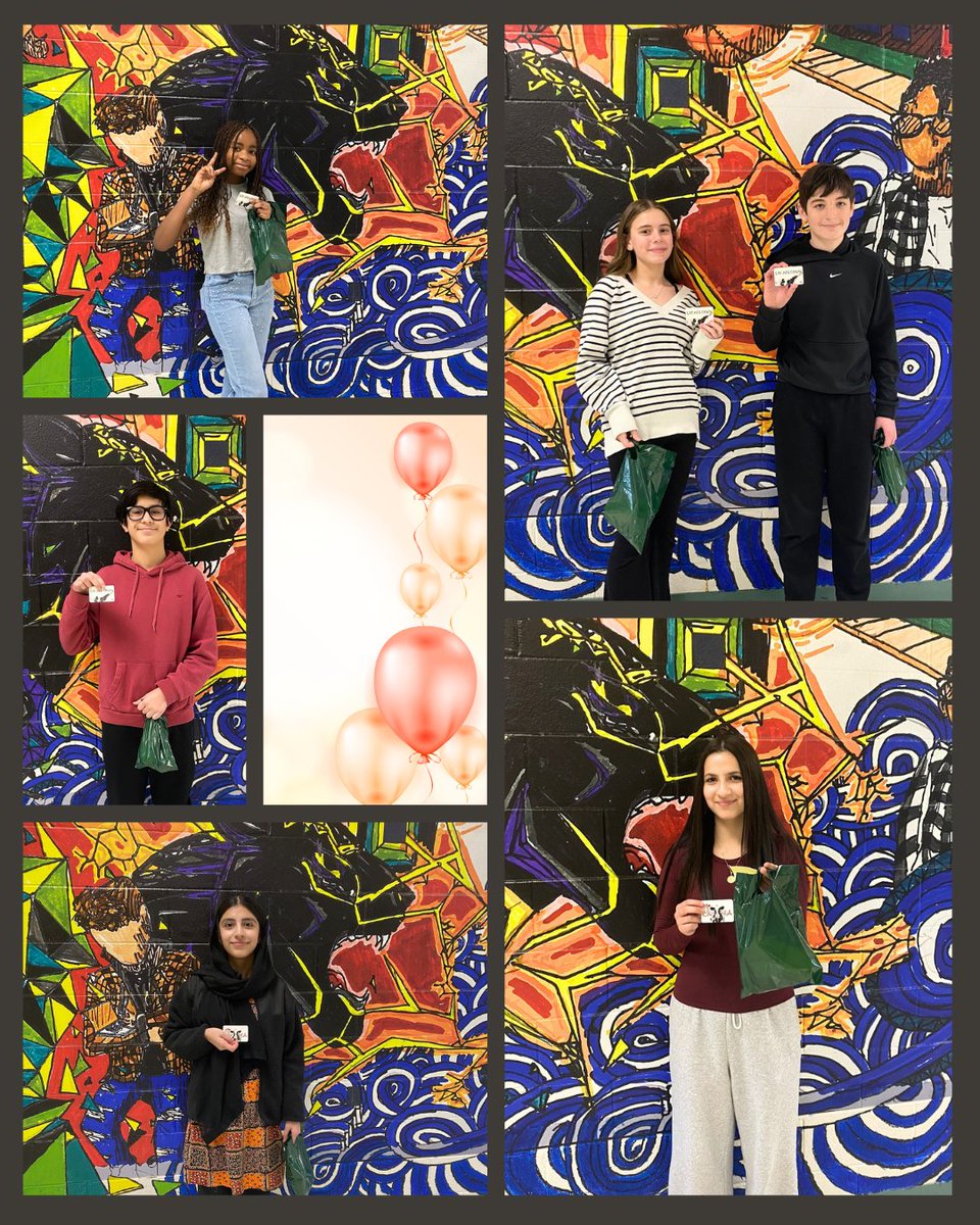 GaylePanthers's tweet photo. Congratulations to our December PRIDE winners. These students earned the most PRIDE slips and received special recognition. Thank you for being awesome role models to your peers!
#gmspanthers #gmspantherstrong #BackToExcellence https://t.co/jg4aXt8Kde