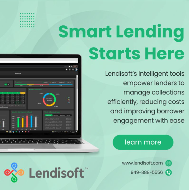 LendisoftLMS's tweet image. The future of loan management is here. 

#lendisoft #lending #ai #ml #auto #collections #lms 
lendisoft.com