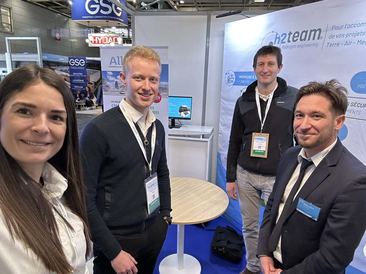 H2TEAM__'s tweet photo. 🚨Venez nous rencontrer sur notre stand 4R25 Hyvolution Paris du 28 au 30 janvier 2025 à Paris Expo Porte de Versailles. Nous serons heureux de pouvoir échanger avec vous sur vos projets de décarbonation de l’industrie et de mobilité  #hydrogène @H2TEAM__ https://t.co/iktdcrfogp