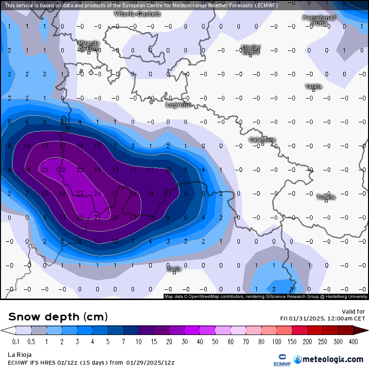 ❄️¿Cuánta nieve dejará en #LaRioja la borrasca #IVO?

Toda la información 👇🏻
lariojameteo.es/2025/01/la-bor…