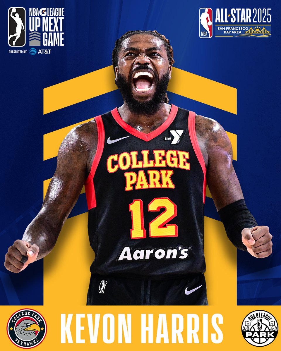NBA G League (@nbagleague) on Twitter photo Kevon Harris (<a href="/_kevonn22/">Kevon Harris®</a>) is headed to San Francisco! The <a href="/CPSkyhawks/">College Park Skyhawks</a> guard was voted in by the fans to play in the #GLeagueUpNextGame presented by <a href="/ATT/">AT&T</a> during #NBAAllStar! Kevon Harris (<a href="/_kevonn22/">Kevon Harris®</a>) is headed to San Francisco! The <a href="/CPSkyhawks/">College Park Skyhawks</a> guard was voted in by the fans to play in the #GLeagueUpNextGame presented by <a href="/ATT/">AT&T</a> during #NBAAllStar!