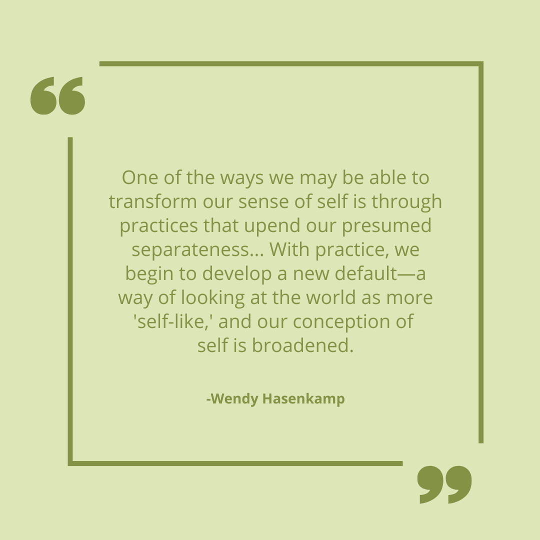 mindandlife's tweet photo. “With practice, we can develop a new way of seeing the world—one that feels more 'self-like' and expands our sense of connection," shares Mind &amp; Life Science Director @neurowendy in her Insights essay.

Read more: https://t.co/gsfVnMbH6A

#Mindfulness #Compassion #Connection https://t.co/Byfsy8xYjz